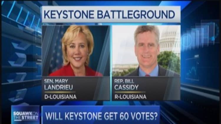 Senate heads for vote on Keystone XL 