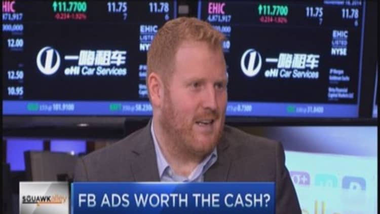 Do Facebook ads deliver value?