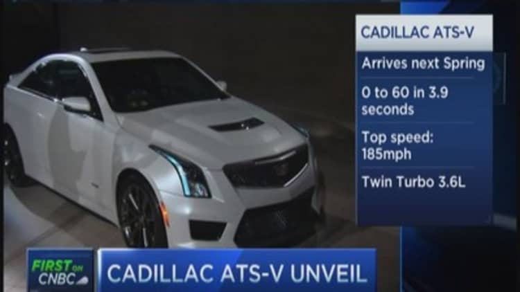 GM unleashes new Cadillac ATS-V