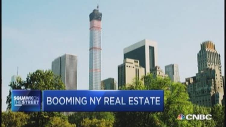 New York's real estate boom