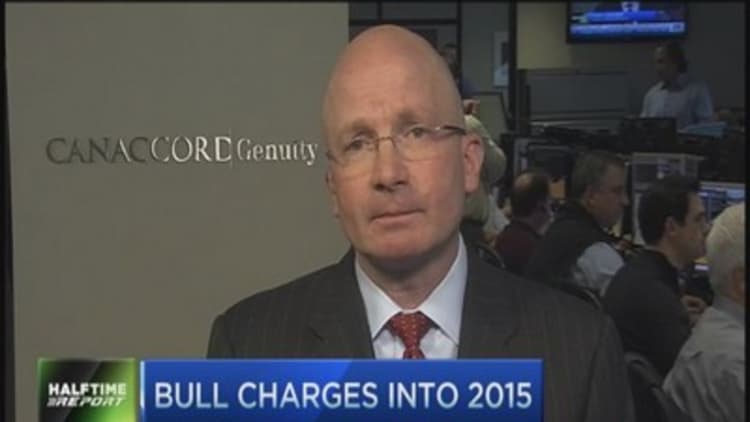 Big bull charges into year-end