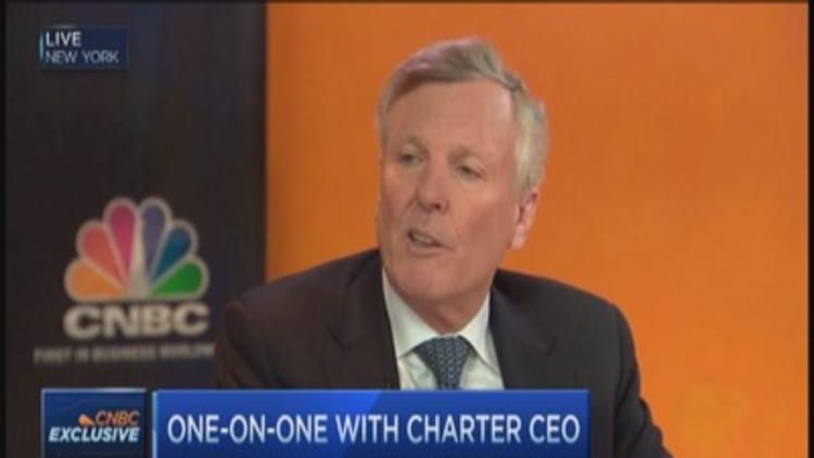 Charter CEO: Cable more than distribution