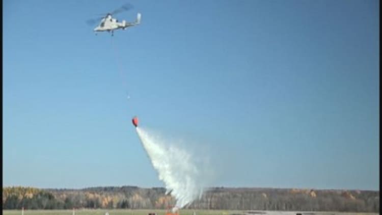 Meet Lockheed Martin's fleet of firefighting drones