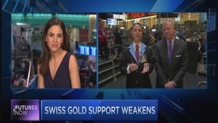 Is Swiss poll sign to sell gold?