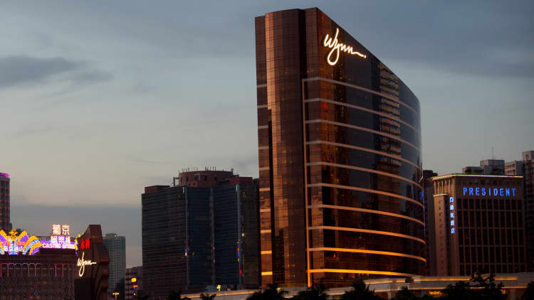 Wynn Resorts reports beat on revenue, EPS in line with expectations