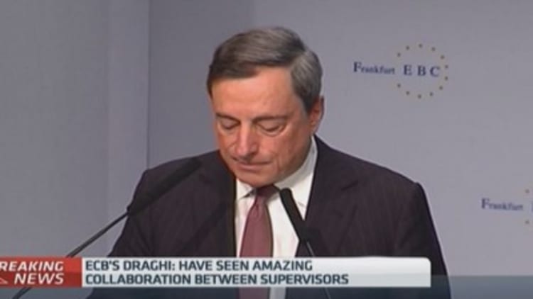 ECB could 'broaden' policy: Draghi