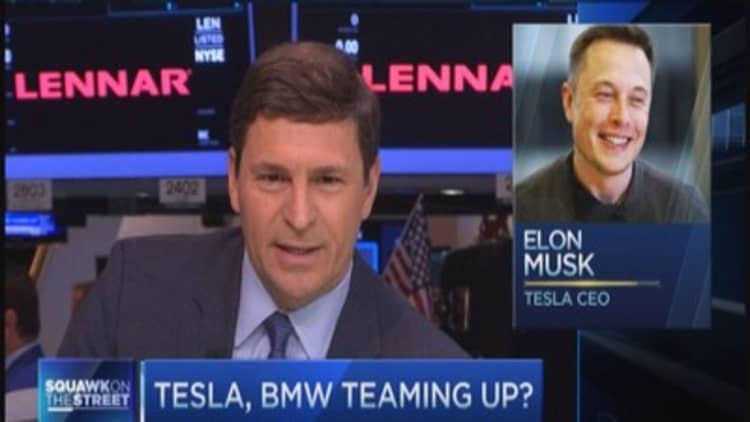 Tesla & BMW teaming up?