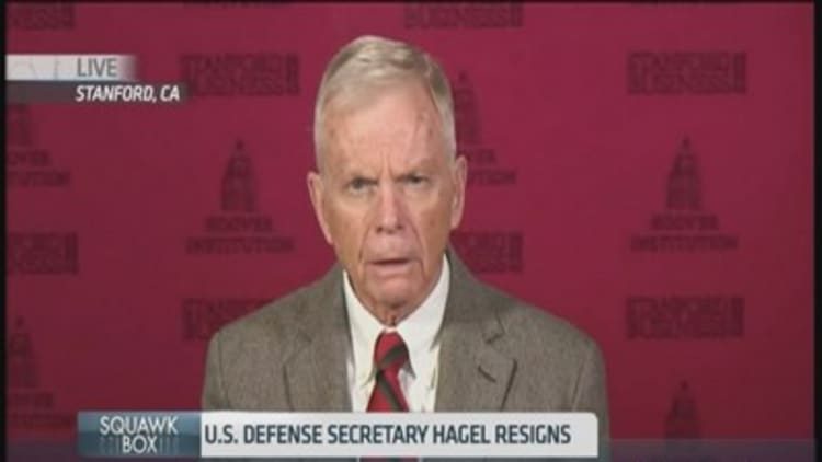 Behind Hagel's exit from Pentagon