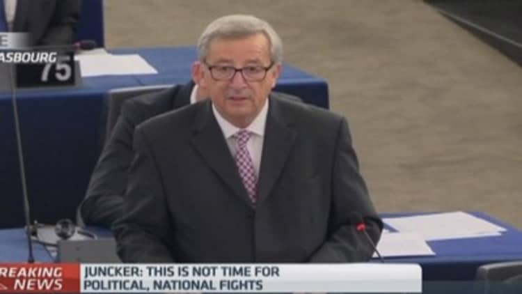Juncker outlines 'grand bargain' investment plan