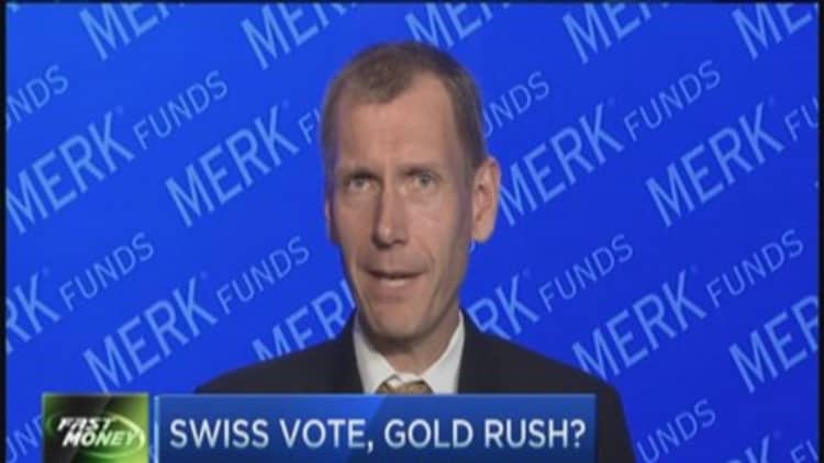 Take your position: Swiss gold referendum 