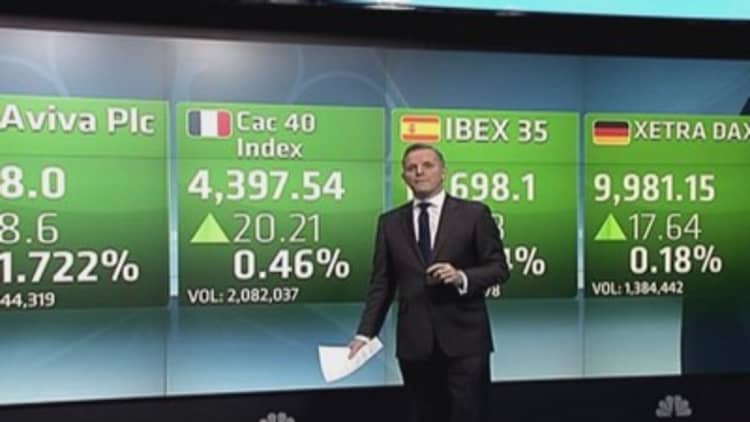 Europe shares open higher; oil price watched