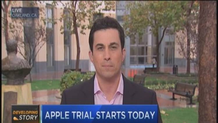Day 1: Apple's antitrust trial 