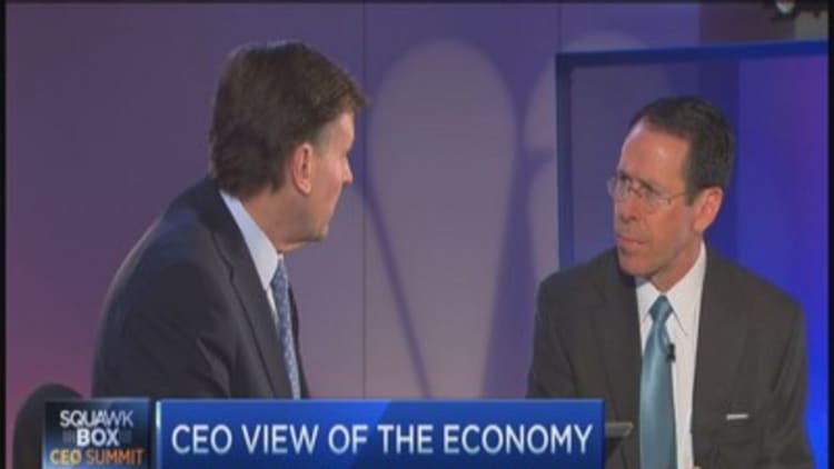 AT&T CEO: US tax code noncompetitive