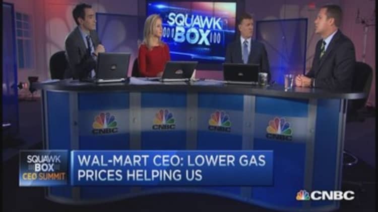 Wal-Mart CEO on impact of lower gas prices
