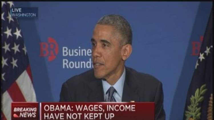 Pres. Obama to CEOs: You're 25% right on regulation