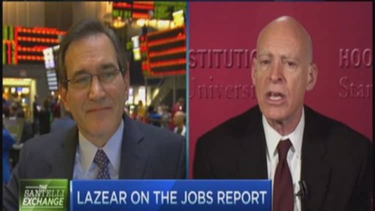 Lazear: Strong jobs report overall 
