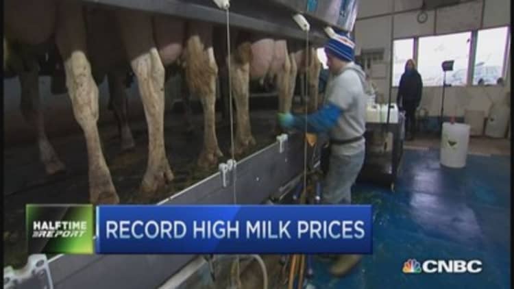 Milk money: Producers see green