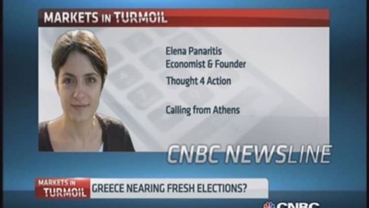Greece nearing fresh elections?