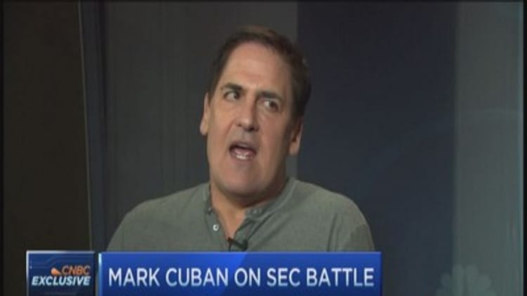 Mark Cuban: 'Burn' SEC down