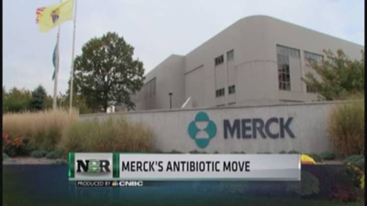 Merck buying Cubist Pharmaceuticals 