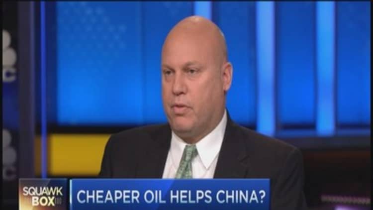 How cheaper oil boosts China