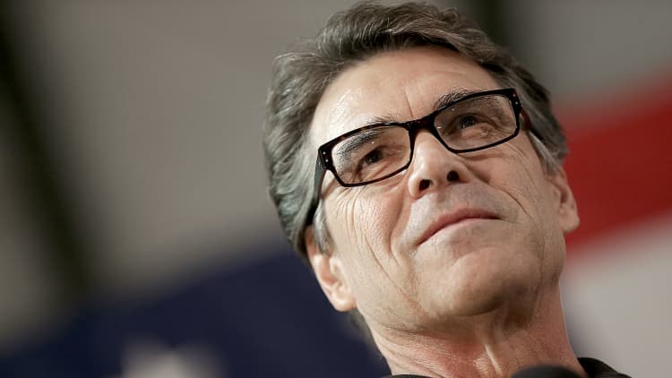 US Energy Secretary Rick Perry: CO2 is not the primary control knob for climate change
