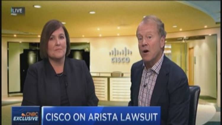 Cisco sued Arista to protect innovation: CEO