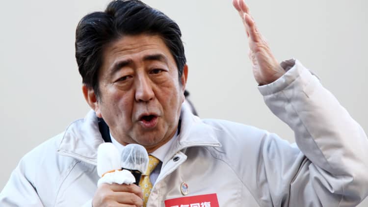 Is Abe ready to win again?