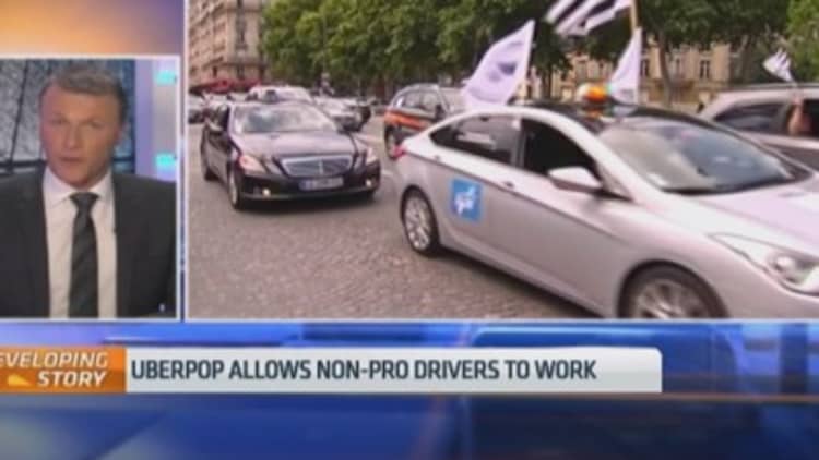 Uberpop is a 'danger' to French customers