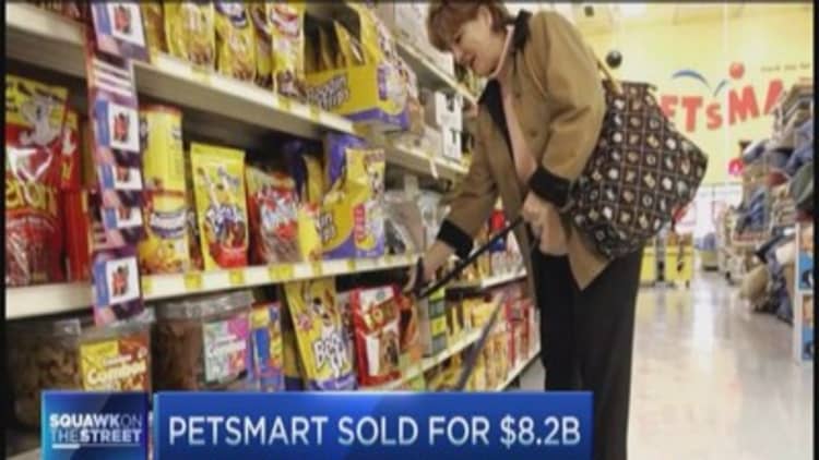 PetSmart sold for $8.2 billion