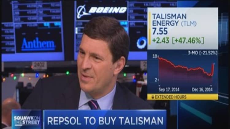 Repsol to buy Talisman Energy