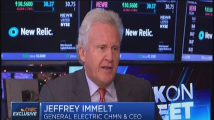 GE's Immelt: Oil cycle an opportunity