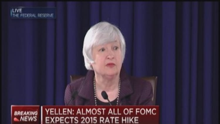 Yellen: Normalization unlikely 'next couple meetings'
