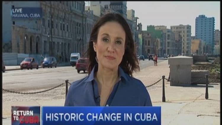 Historic change in Cuba