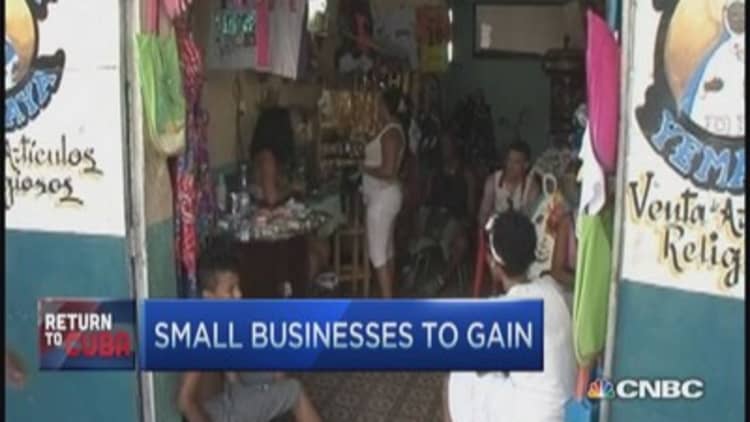 Cuba & small biz impact