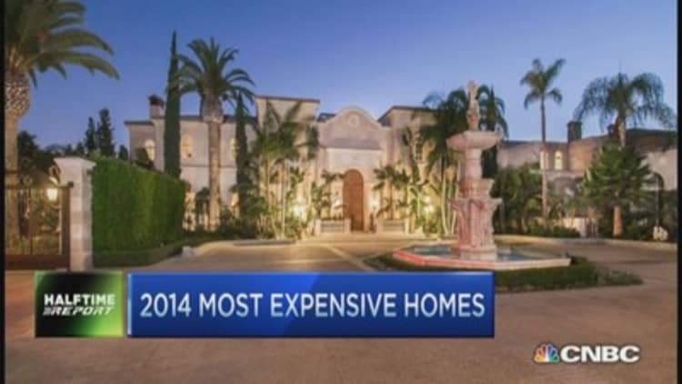 2014's most expensive homes...
