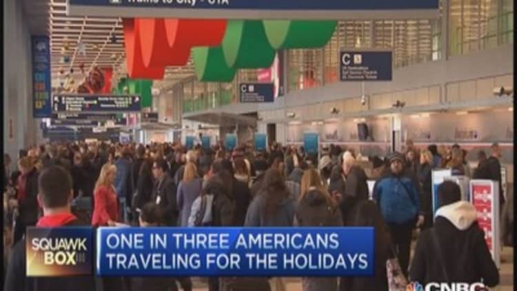Holiday travel update