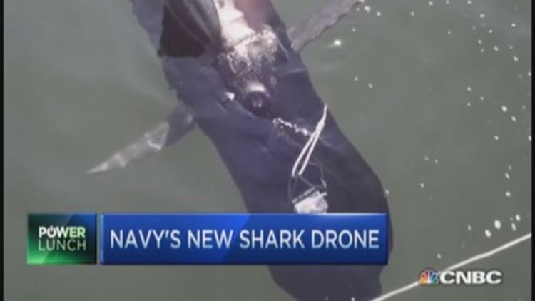 Navy's newest shark drone