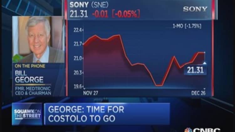 Bill George: Sony needs new leadership