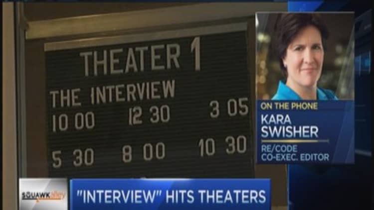 'The Interview' publicity drove demand: Swisher