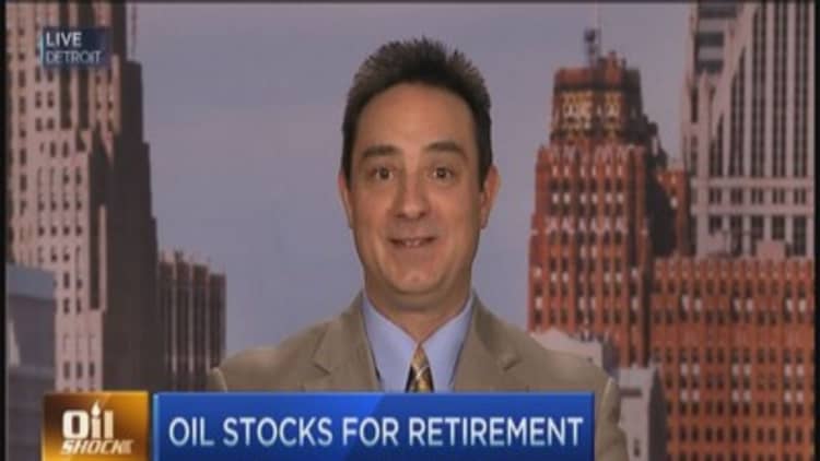 Ride oil stocks into retirement sunset?