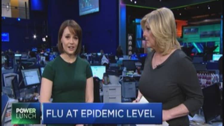 CDC warns on flu epidemic