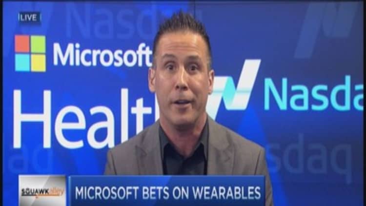 Strategy behind the Microsoft Band