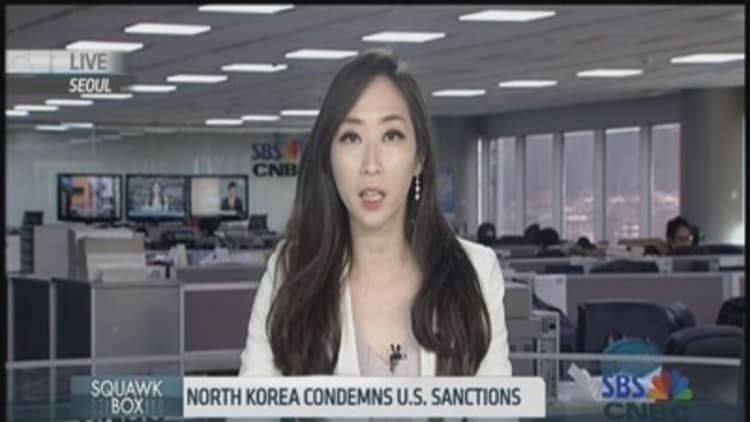 North Korea condemns new US sanctions