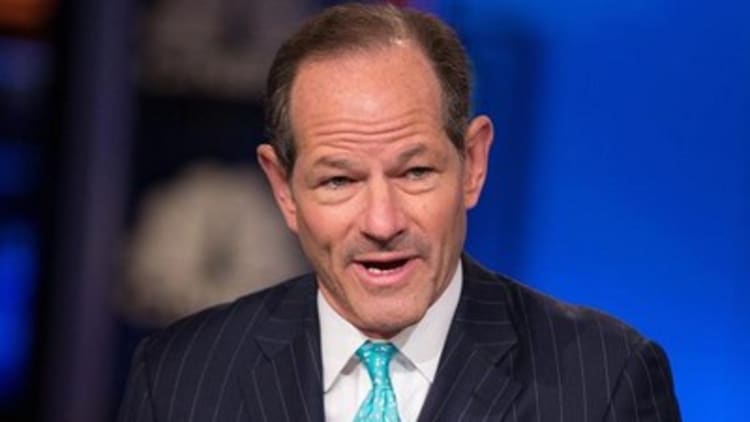 Former Wall Street sheriff Spitzer on insider trading
