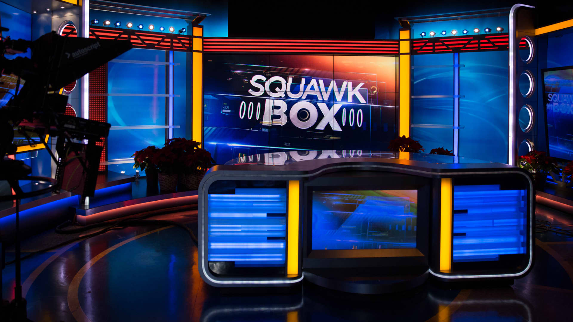 New 'Squawk Box' set in 30 seconds