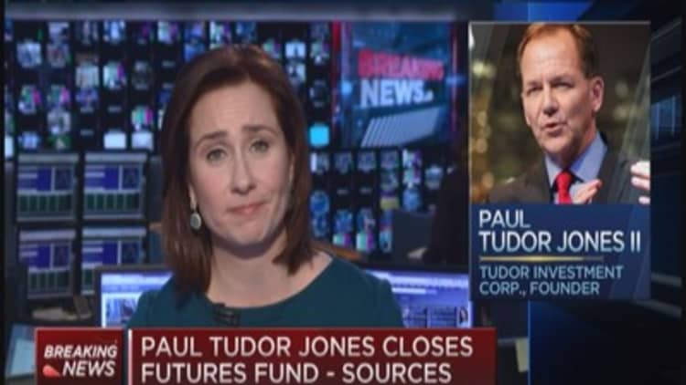 Sources: Paul Tudor Jones closes futures fund, redeems money