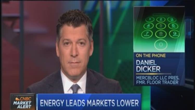Wouldn't call oil bottom: Dicker
