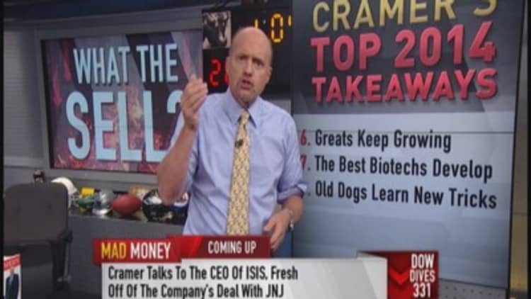 Cramer's lessons of 2014