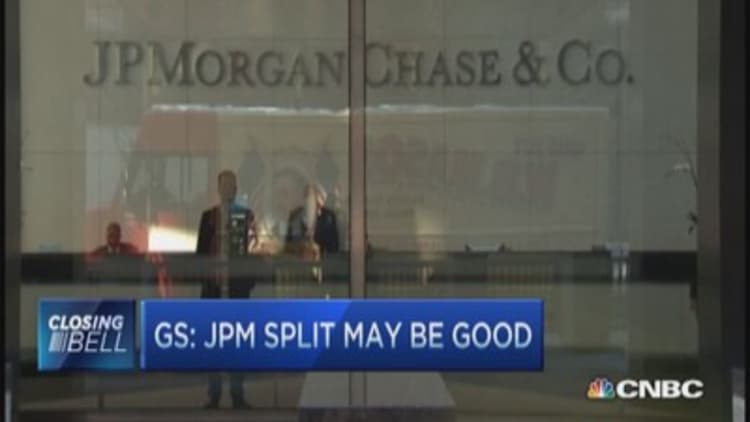 Mayo: Estimate JPM parts equal to $80-$85 a share